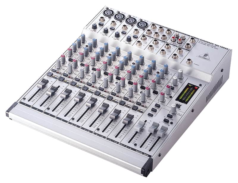 Behringer Eurorack MX1604A 16-Channel Mic / Line Mixer | Reverb