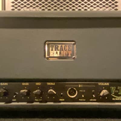 Trace Elliot 220 watt all tube (V-4 type) 80s, 90s Green tolex and carpet image 6