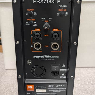 JBL PRX718XLF Amp Module - Black image 2