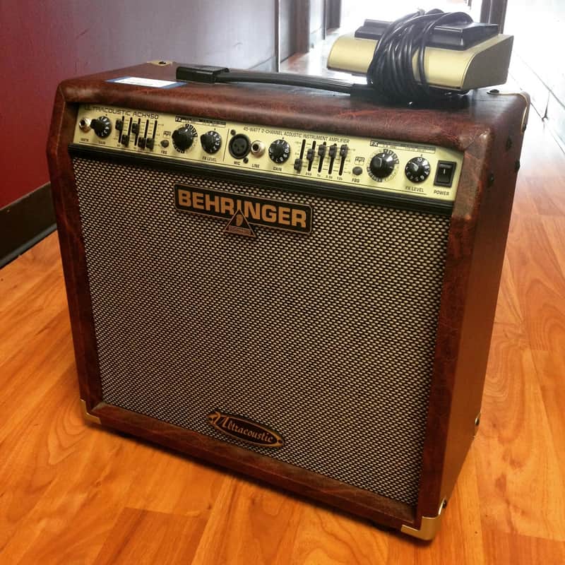 Behringer Ultracoustic ACX450 45-Watt 2-Channel Acoustic Guitar Amp image 1