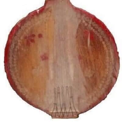 Handmade Chautara Tandura Professional Rajasthani Folk Musical String Instrument Wooden image 3