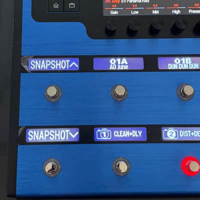 Line 6 Helix Floor - Limited Edition - Lightning Blue image 9