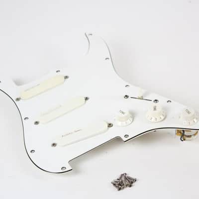 1993 Vintage Fender Stratocaster Plus Deluxe Loaded PICKGUARD Lace Sensor Pickups TBX Tone USA Strat 1990s image 2