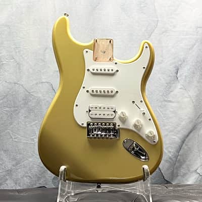 Squier Loaded FSR HSS Bullet Stratocaster Body Shoreline Gold image 1