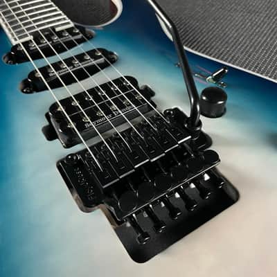 Jackson Pro Plus Series Soloist SLA3Q, Ebony Fingerboard- Polar Burst image 6
