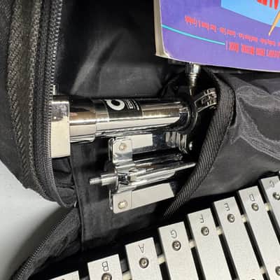 Kaman CB700 Xylophone Percussion 30 Key Glockenspiel Case Drum Pad Complete Set image 4