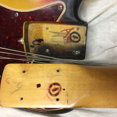 Fender Jazz Bass 1966 - Sunburst Dot and Binding image 18