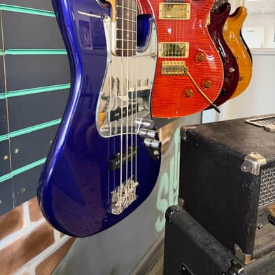 Fender Standard Jazz Bass Midnight Blue 1999 Electric Bass image 3