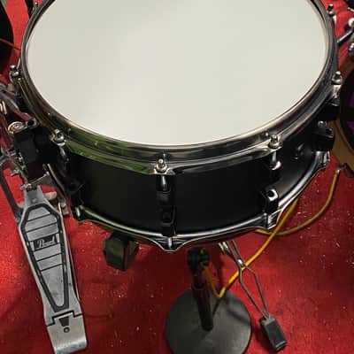 Cumplido Custom Drums Co. ReInforcement rings 2021 Black on black image 4