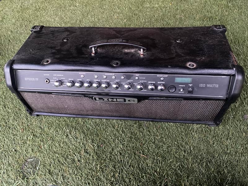 Line 6 Spider IV HD150 150-Watt Digital Modeling Guitar Amp Head 2009 - 2016 - Black image 1