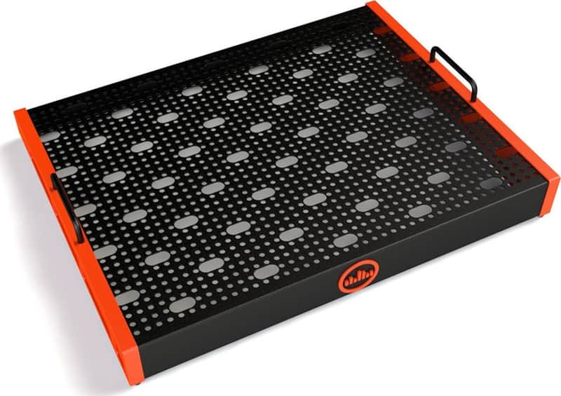 Temple Audio TRIO 21 Pedalboard, 21" x 16.5", Temple Red image 1