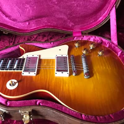 Gibson Custom Shop Handpicked R9 Les Paul 2018 Sunrise Tea Burst RARE STUNNING! image 7