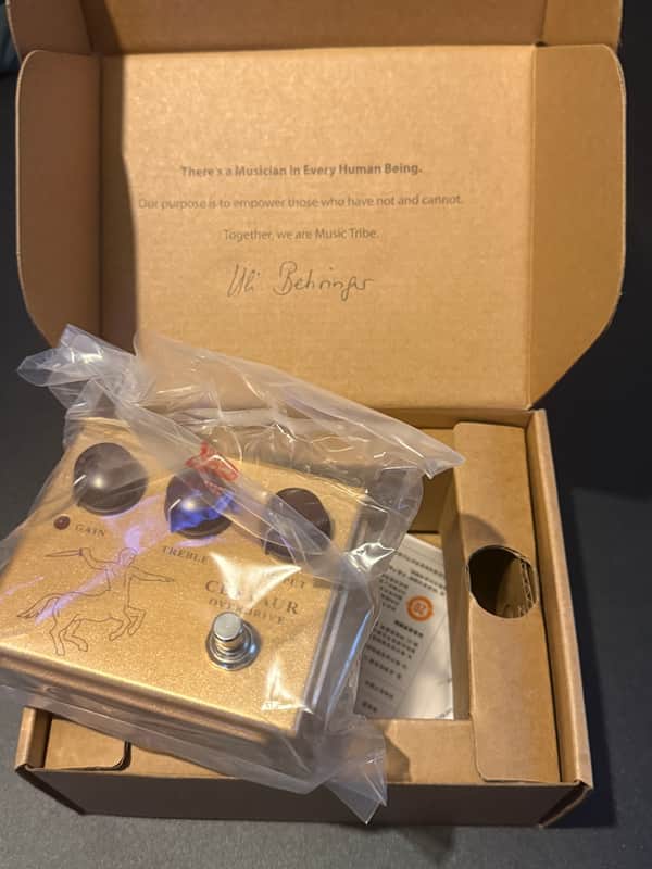 Behringer Centaur Overdrive 2025 - Present - Gold image 1