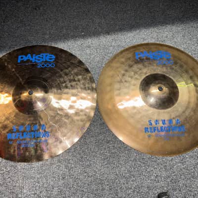 Paiste 14" 2000 Sound Reflections Sound Edge Hi-Hat Cymbals (Pair) 1986 - 1993 - Brilliant Bild 2