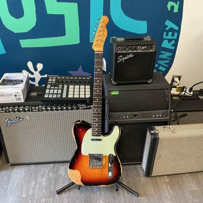 Fender Telecaster Custom shop 2017 - Aged 3 Tone Sun Burst Limited Edition NAMM ‘63 image 1