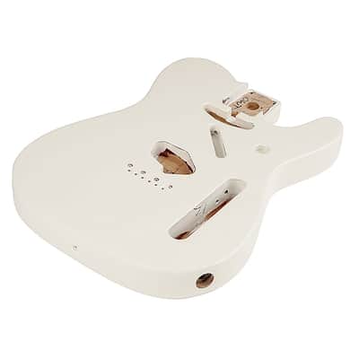 Fender Classic Series '60s Telecaster Alder Body Vintage Bridge Mount (Olympic White) image 3