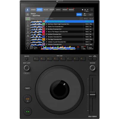 AlphaTheta CDJ-1500X Black Professional DJ Multi Player with USB Playback image 11