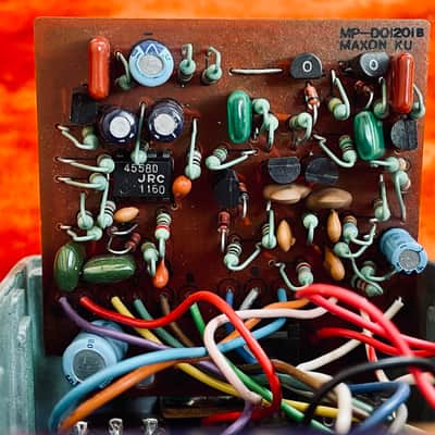 1981 Ibanez TS808 Tube Screamer JRC4558D image 9