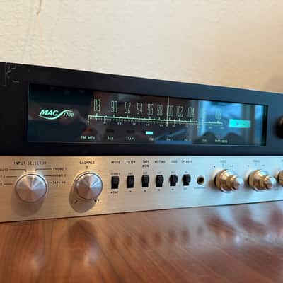 MCINTOSH MAC1700 Vintage Stereo Receiver with Tube Tuner image 3