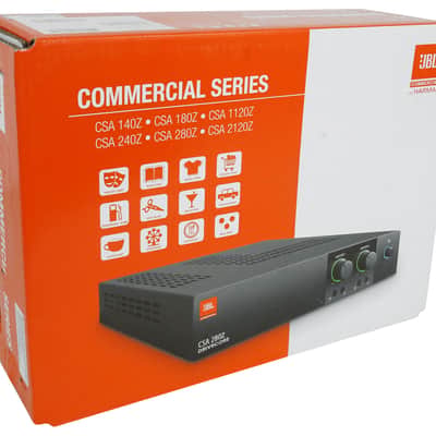 JBL CSA 280Z 2 x 80w Commercial 70v Amplifier Amp 4 Restaurant/Bar/Cafe CSA280Z image 6