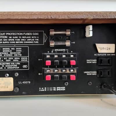 Sanyo 2033 AM/FM Stereo Receiver image 10