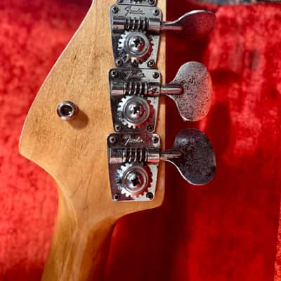 Fender Mustang Bass 1966, Olympic White w/ OHC image 9