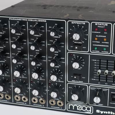 Moog Synthesizer Amplifier Synamp model 301A with four independent MKPE parametric equalizers and more (serviced) image 6