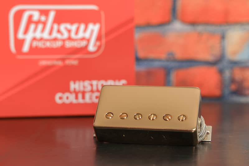 Gibson Custombucker Plus - Gold / Unpotted / 2-conductor Alnico 3 image 1
