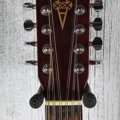 Alvarez RD2012 12 String Dreadnought Acoustic Electric Guitar Natural Finish image 14