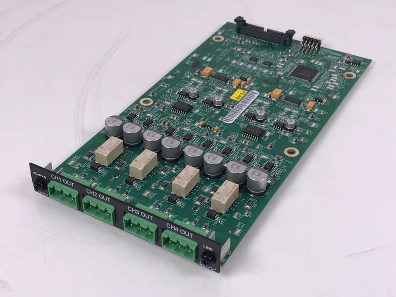 QSC Q-SYS COL4 Type 2 CH1-4 Out Card (Single) image 1