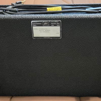 Peavey Rock Master Vintage Tube Series 120-Watt Guitar Head 1980s - Black - Recent recap! image 6