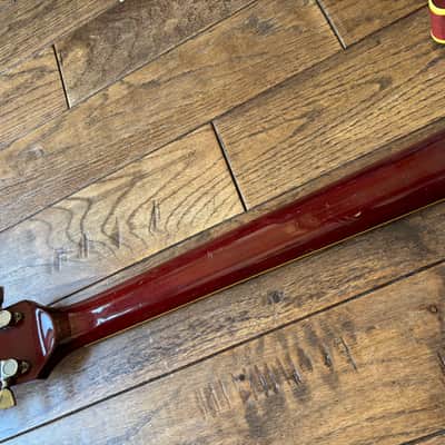 1980s Yamaha SA-1000 Super Axe Semi Hollow ES Electric Guitar Cherry MIJ Japan image 13