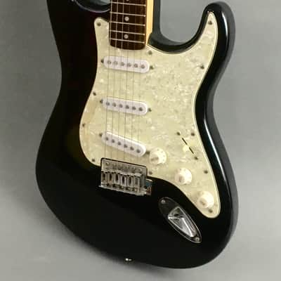Vintage 100% Original Squier Strat 2003 Gloss Black Natural Relic Stratocaster Aged Pearl Pickguard image 22