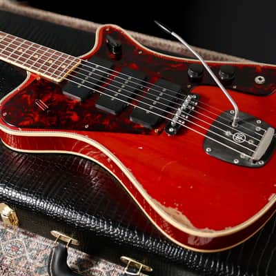 Castedosa El Halcón Baritone - 2025 - Aged, Trans Candy Apple Red. Ron Ellis JM Pickups. NEW, (Authorized Dealer) - image 7