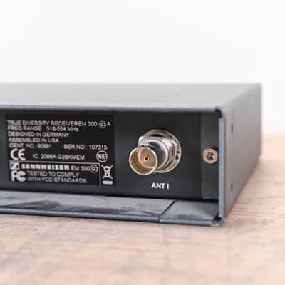 Sennheiser EM 300 G2 Wireless Receiver - 518-554 MHz (NO POWER SUPPLY)-Wireless CG01BP2 image 7