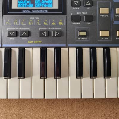 Casio CZ-101 49-Key Synthesizer Upgraded Screen, Serviced image 4