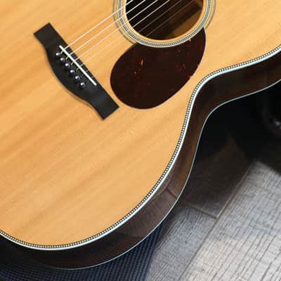Minty! 2011 Santa Cruz OMG Om Grand Acoustic Guitar Natural + OHSC image 6