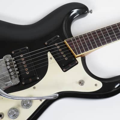 Mosrite Mark I Ventures 1971 Black Refin image 5