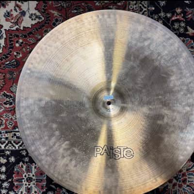 Paiste 22" 2002 Black Label Ride Cymbal 1980 - image 2