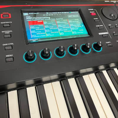 Roland FANTOM-08 88-Key Workstation Keyboard 2022 - Present - Black