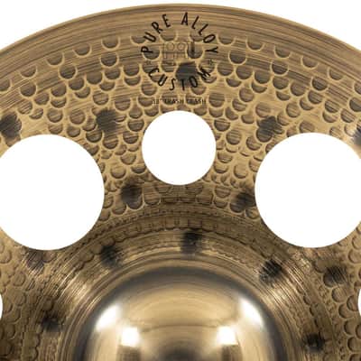 Meinl Pure Alloy Custom Trash Crash Cymbal 18" image 4