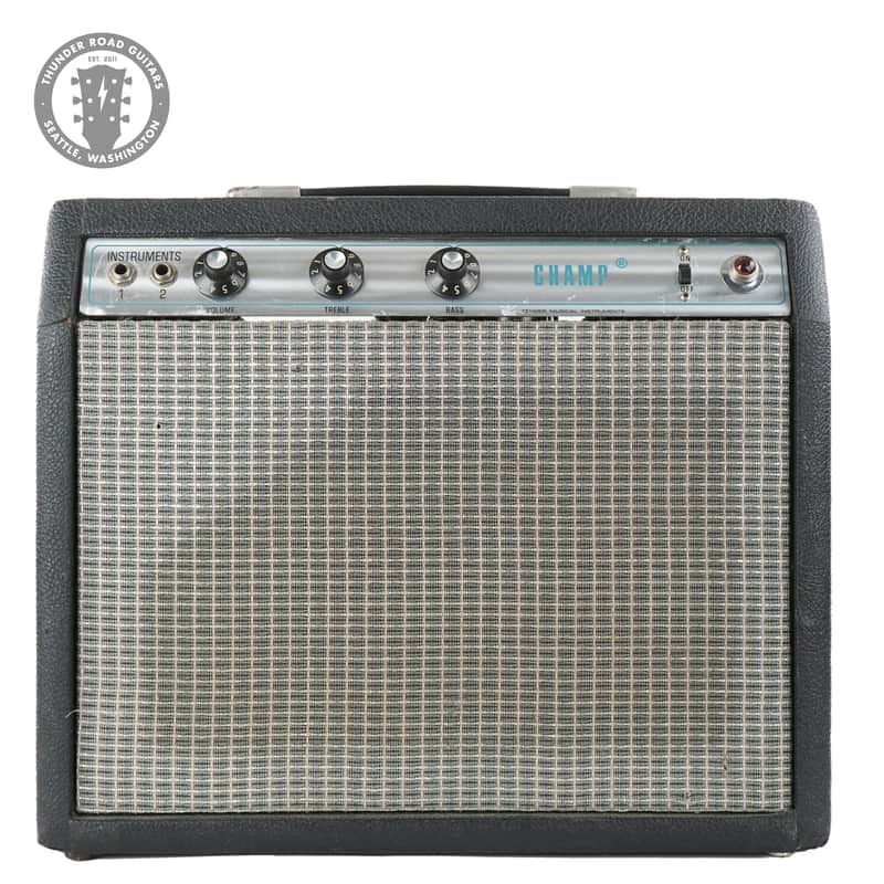 1979 Fender Champ Silver Panel image 1