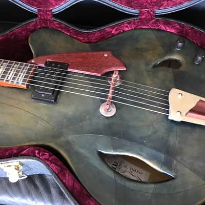 EL WELKER 17" Archtop 2002 - Leather image 18