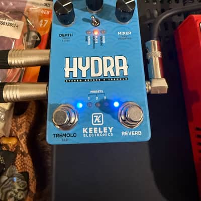 Keeley Hydra Stereo Reverb & Tremolo 2020 - Present - Blue image 6