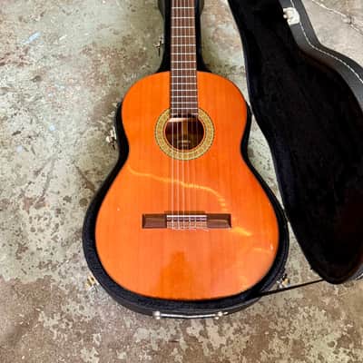 Yamaha G-150a classical guitar c 1971 Mahogany original vintage mij japan image 4