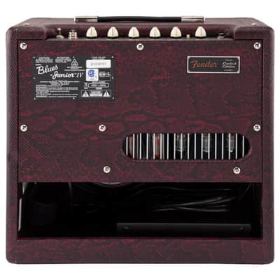 FENDER Blues Junior IV Red Snakeskin Limited Edition image 4