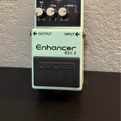 Boss EH-2 Enhancer (Silver Label) 1990 - 1998 - Light Blue image 1