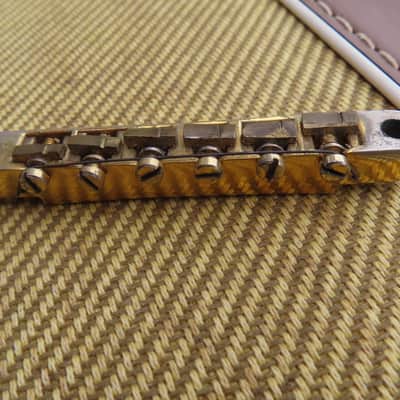 GIBSIN 1970-75 GOLD TUNEOMATIC BRIDGE ABR-1 STYLE LES PAUL ES SG BYRDLAND image 2
