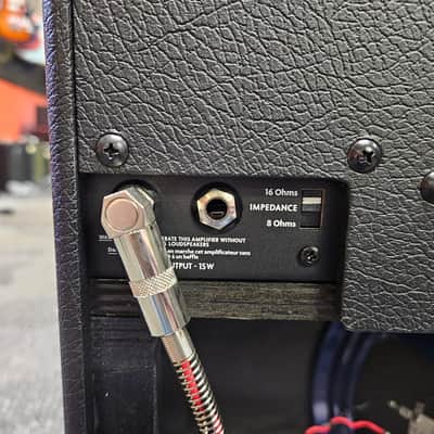 Vox AC15HWR1X Hand-Wired 2-Channel 15-Watt 1x12" Guitar Combo - Black image 10