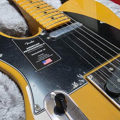 Fender American Professional II Telecaster BRAND NEW LEFT HAND 75th Anniversary 2021 Butterscotch Blonde Ash Body USA LH Lefty Handed Tele Guitar image 6